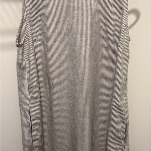 J. Crew Navy and White Striped Mini Dress